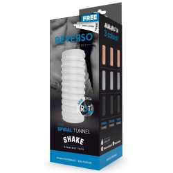 Shake Reverso Masturbateur The Spiral Tunnel Shake Reverso Blanc
